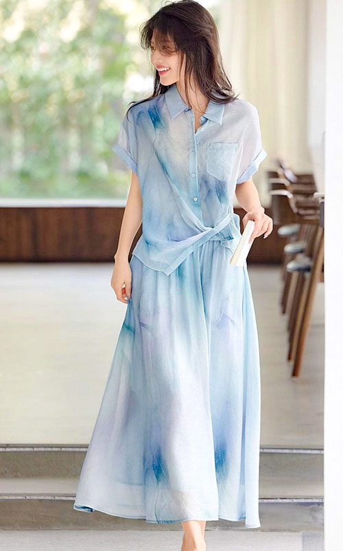 4✮- ONFMY10960 - Midi Dress (Top+Skirt)