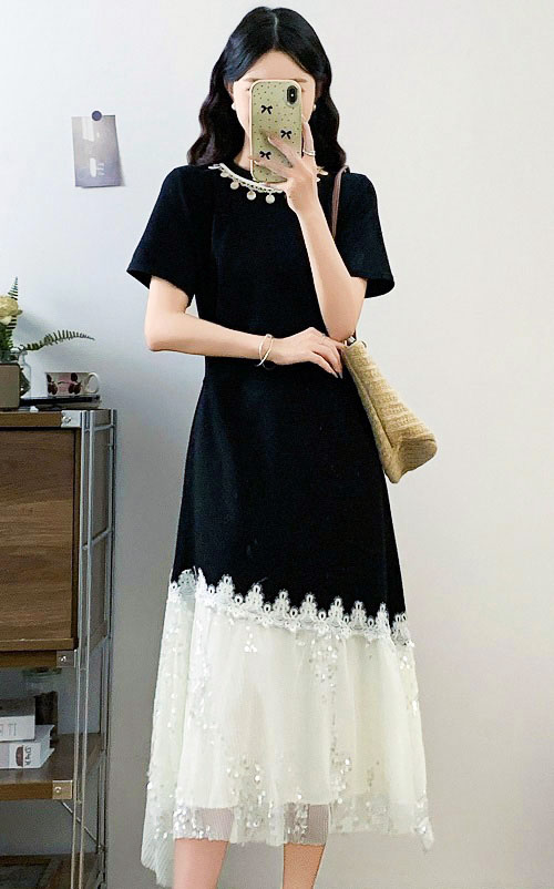 4✮- OOFMY11388 - Midi Dress