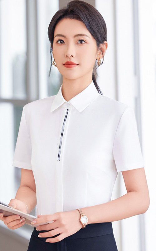 4✮- OOFMY6992 - Office Shirt (Small Cut)