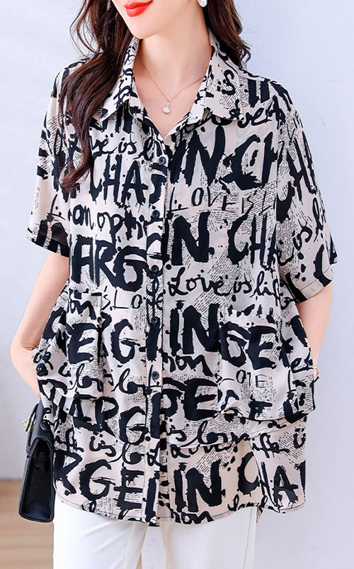 4✮- OQFMY6721 - Long Casual Shirt