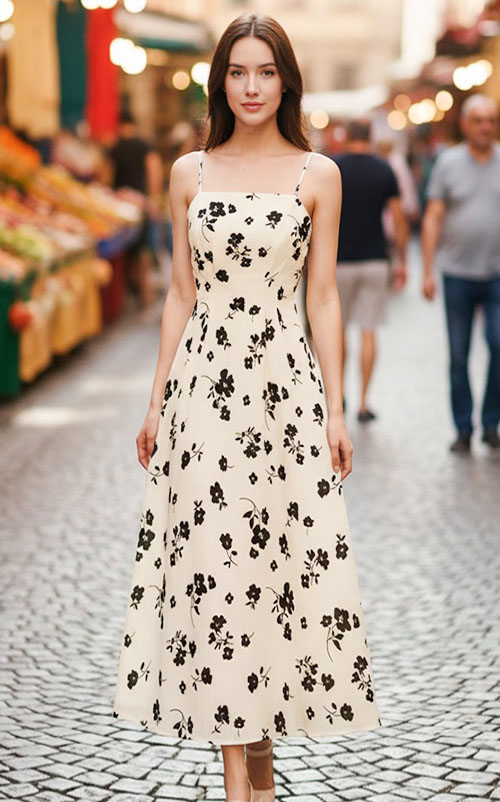 4✮- OUFMY14841 - Midi Dress