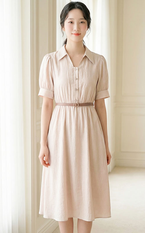 4✮- OYFRY294 - Midi Dress