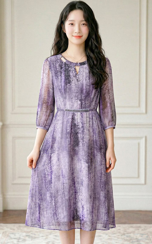 4✮- OZFRY1645 - Midi Dress