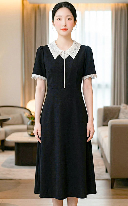 4✮- OZFRY2201 - Midi Dress