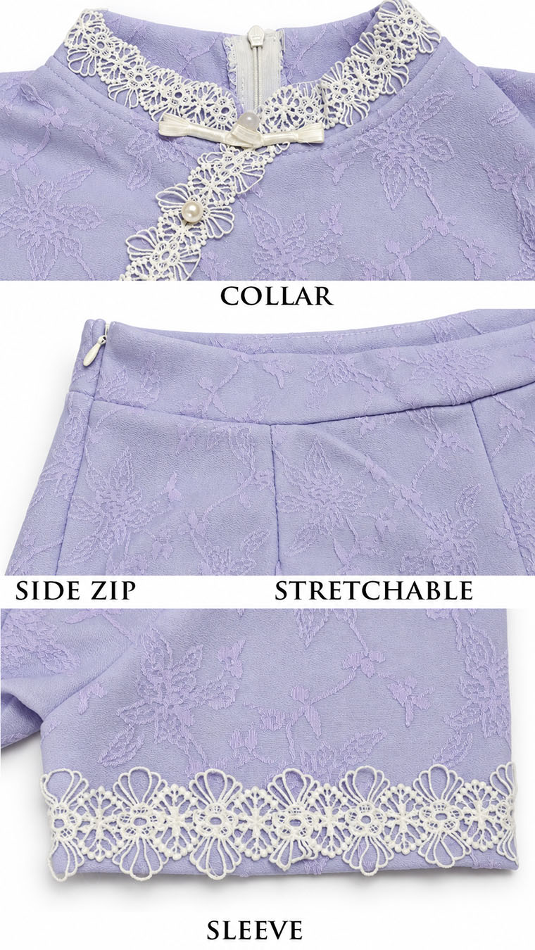4✮- PEFRY7471 - Set (Long Top+Shorts) — photograph 14