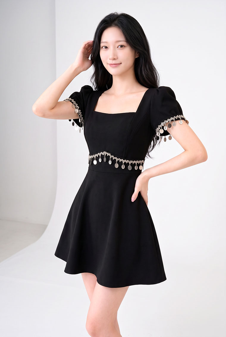 4✮- PGFRY3114 - Mini Dress (Dress+Shorts)