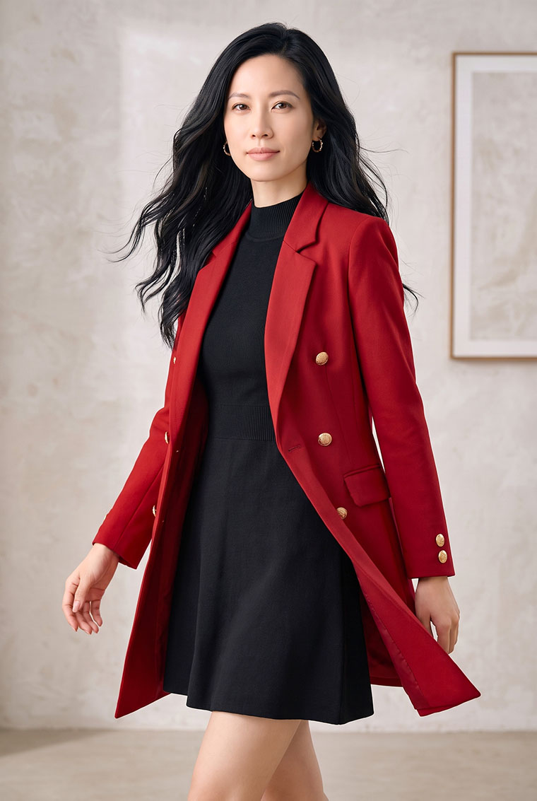 4✮- PGFRY8322 - Blazer — photograph 5