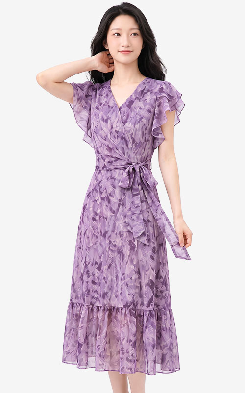 4✮- PGFRY8437 - Midi Dress (Small Cutting)