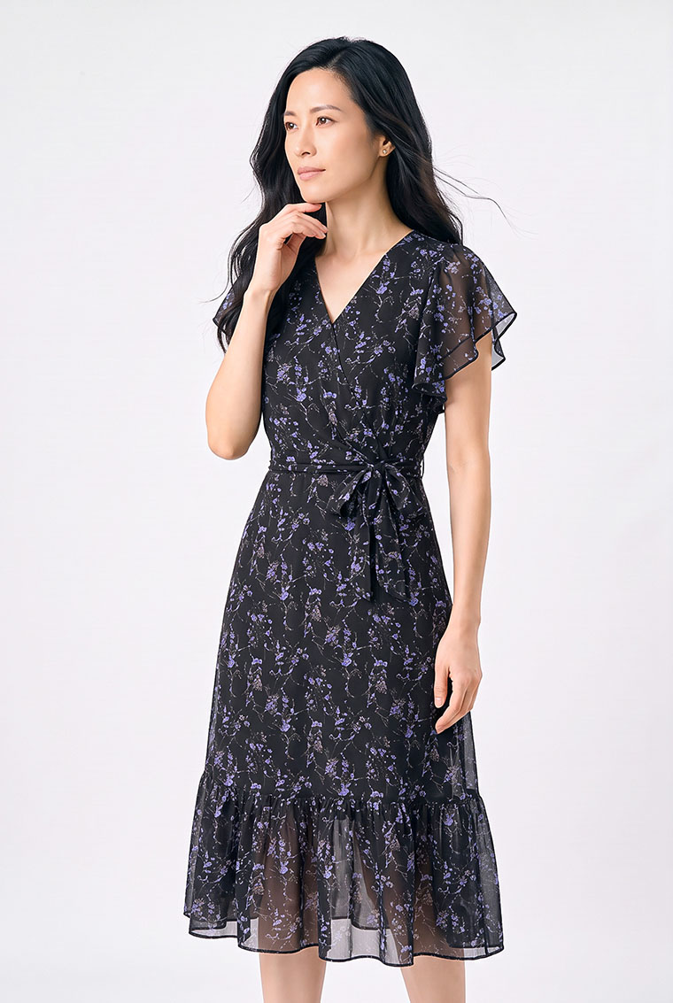 4✮- PGFRY8437 - Midi Dress (Small Cutting) — photograph 9