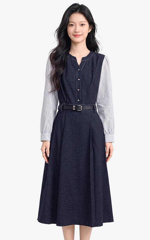 4✮- PGFRY8487 - Midi Dress