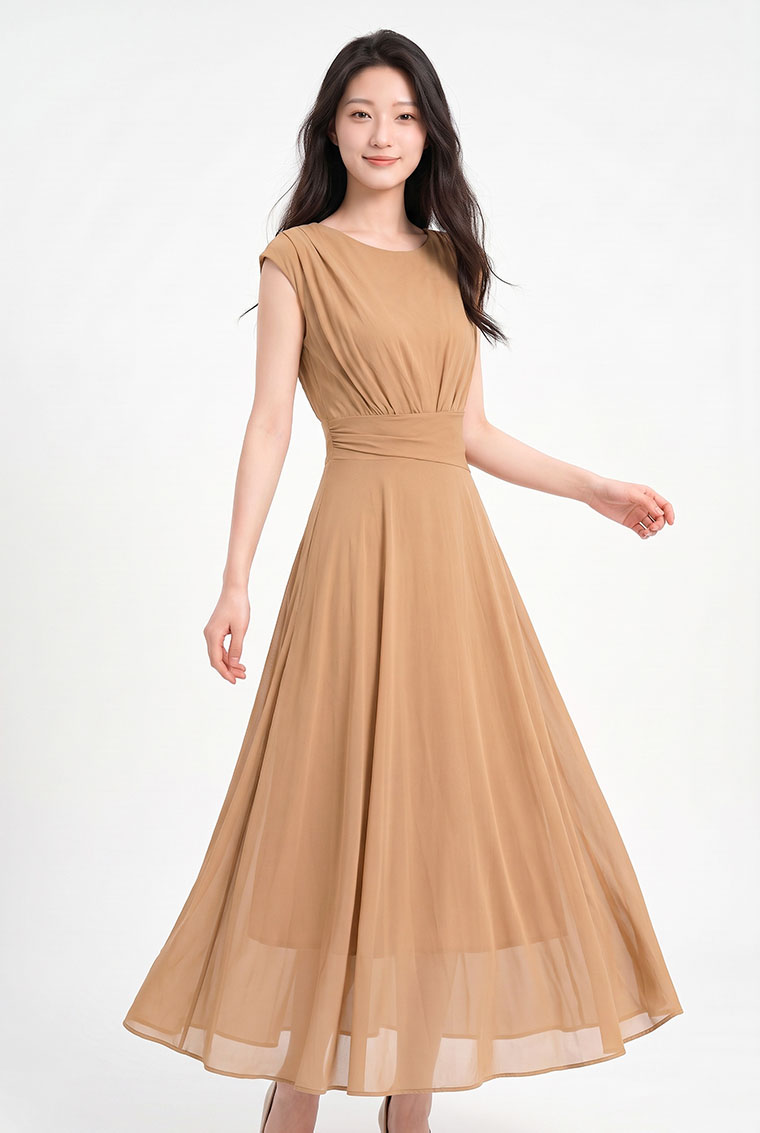 4✮- PGFRY8580 - Midi Dress