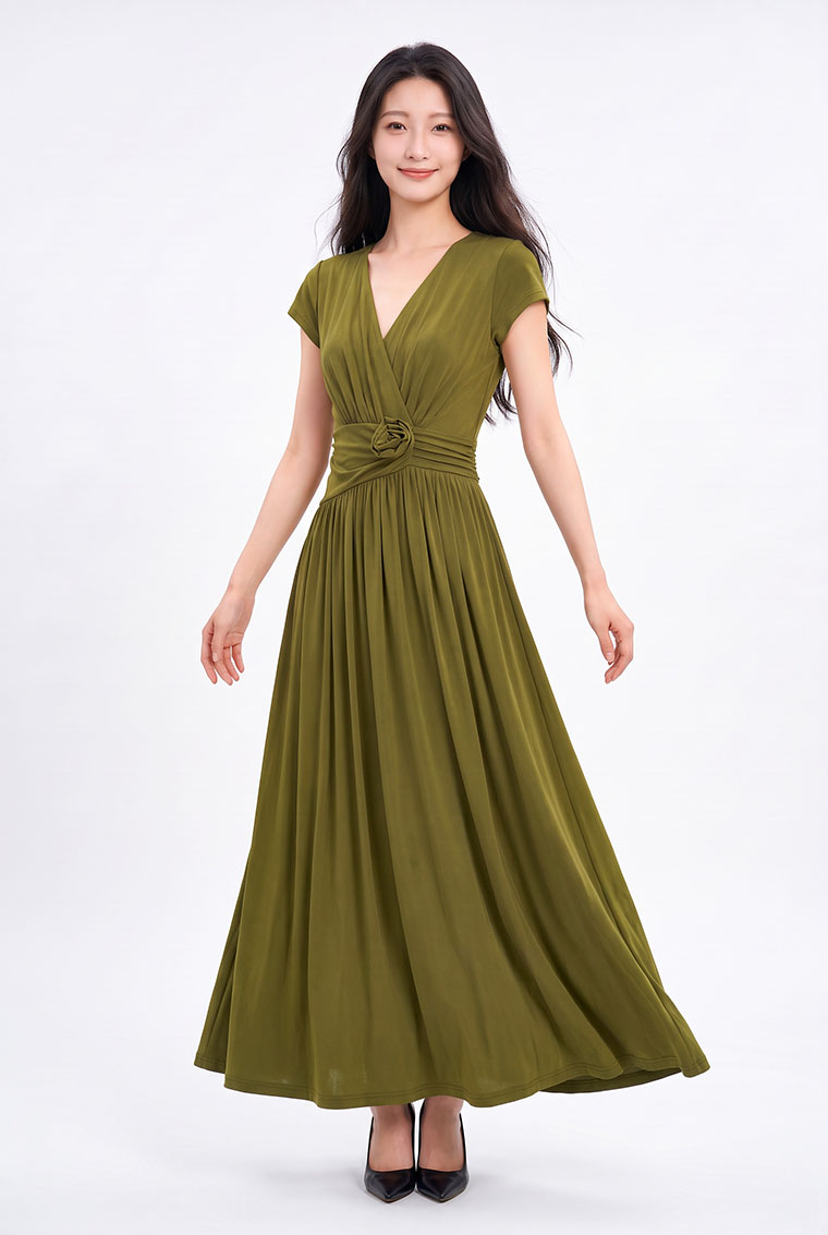 4✮- PGFRY8581 - Midi Dress