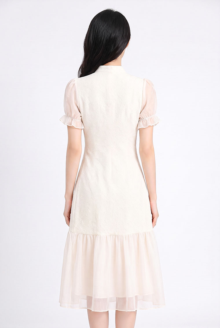 4✮- PGFRY8697 - Knee Dress — photograph 2