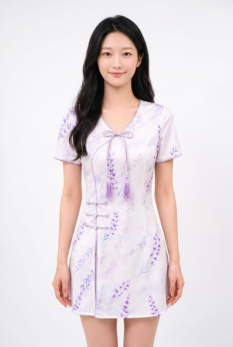 4✮- PGFRY8757 - Set (Long Top+Shorts) — photograph 2