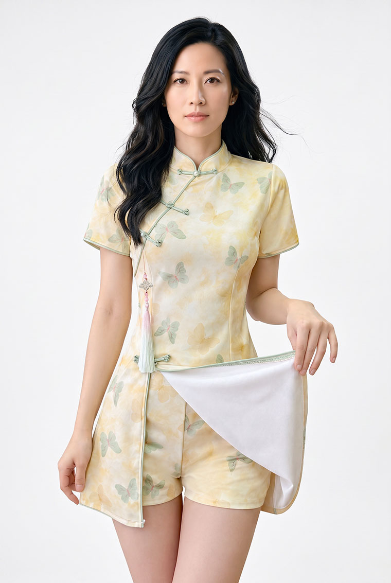 4✮- PGFRY8760 - Set (Long Top+Shorts)