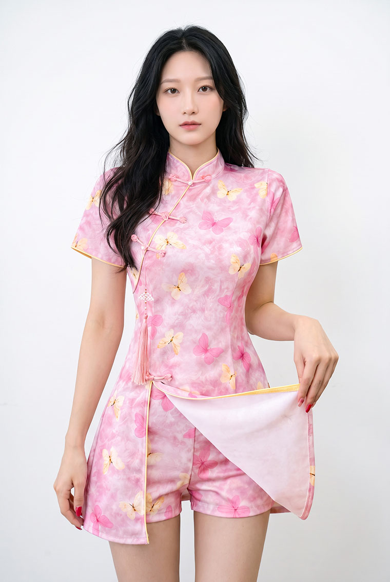 4✮- PGFRY8760 - Set (Long Top+Shorts) — photograph 13