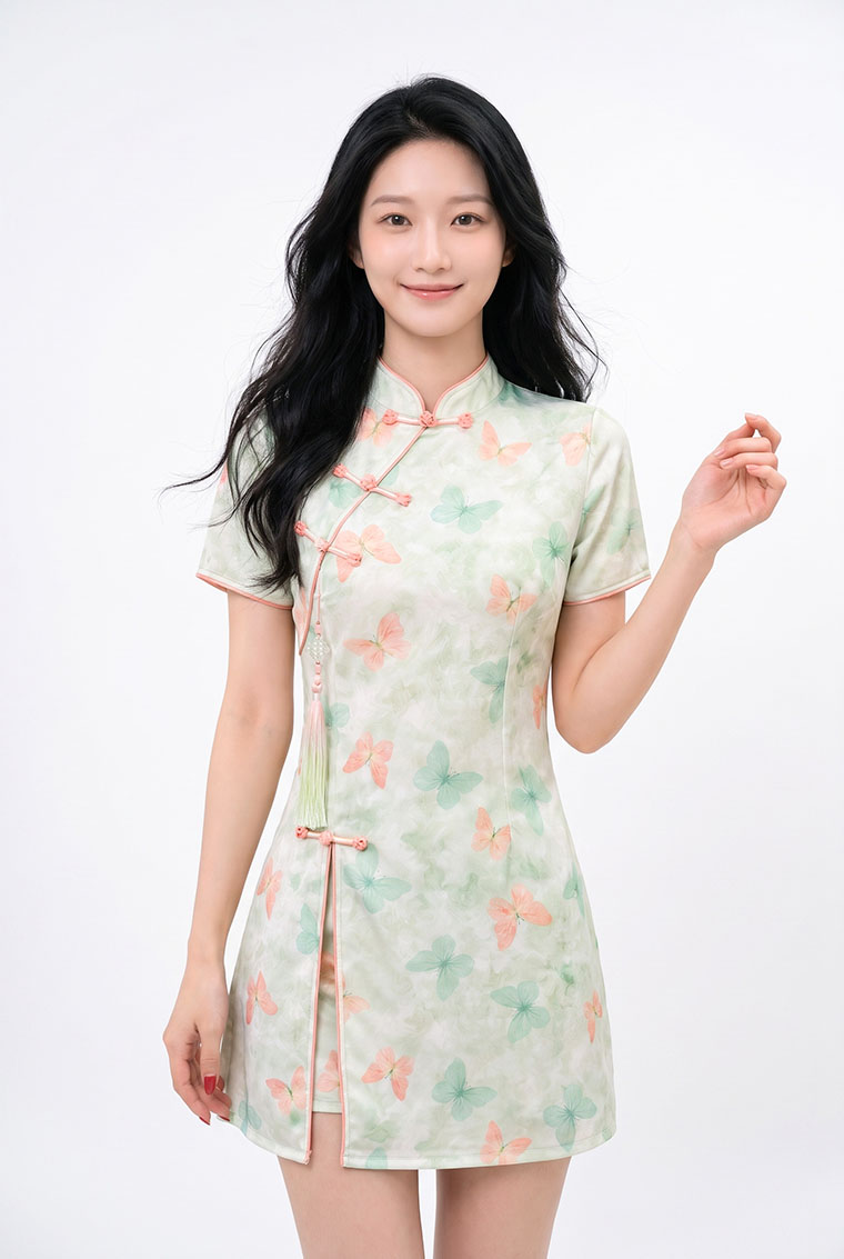 4✮- PGFRY8760 - Set (Long Top+Shorts) — photograph 2