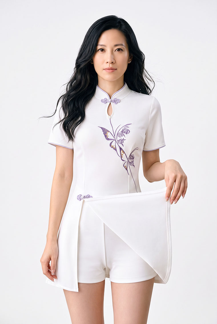 4✮- PGFRY8777 - Set (Long Top+Shorts) — photograph 5
