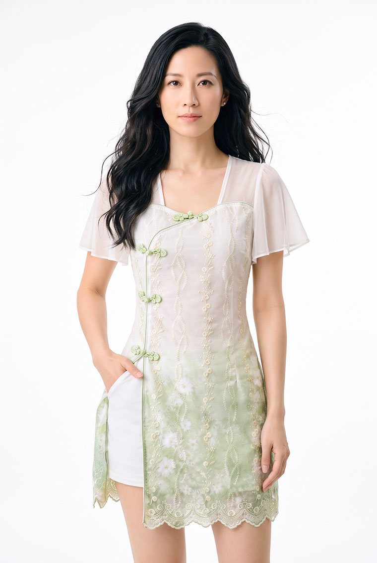4✮- PGFRY8780 - Set (Long Top+Shorts) — photograph 9