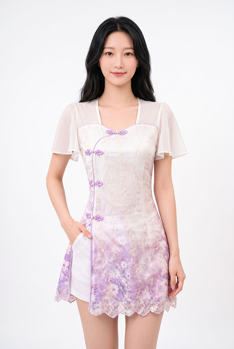 4✮- PGFRY8780 - Set (Long Top+Shorts)