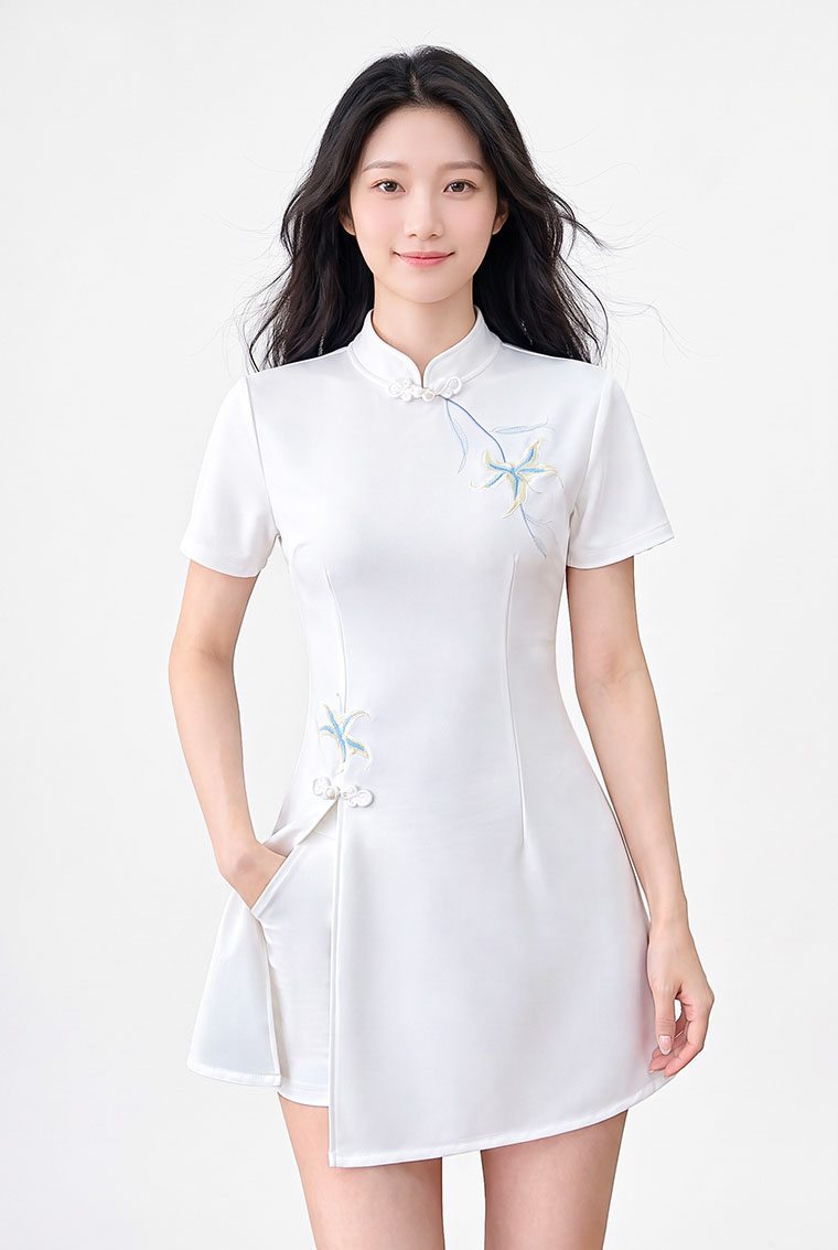 4✮- PGFRY8781 - Set (Long Top+Shorts) — photograph 6