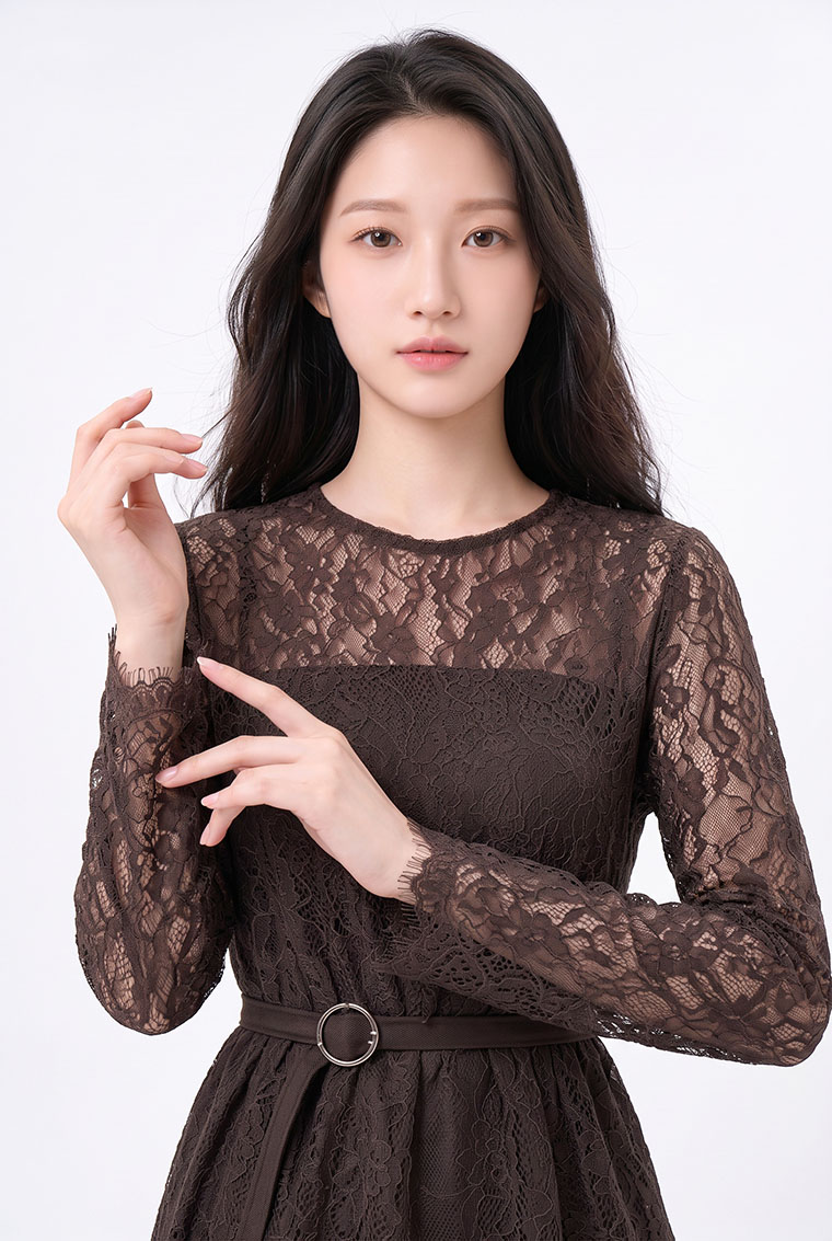 4✮- PGFRY8819 - Set Midi Dress — photograph 2