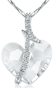 Silver & Crystal - Necklace - CDJ0016