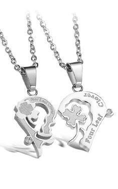 Couple Necklace (1 Set) - SSJ003 Couple Necklace (1 Set) - SSJ003