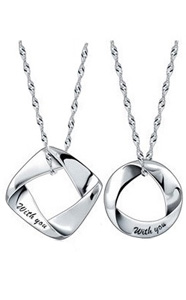 Silver - Necklace - YJJ011