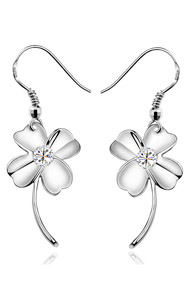 Silver - Earring - YJJ021 Silver - Earring - YJJ021
