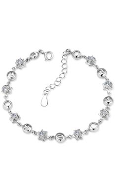 Silver - Bracelet - YJJ040