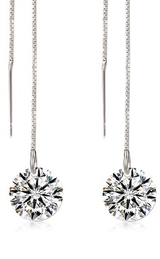 Silver - Earring - YJJ061 Silver - Earring - YJJ061